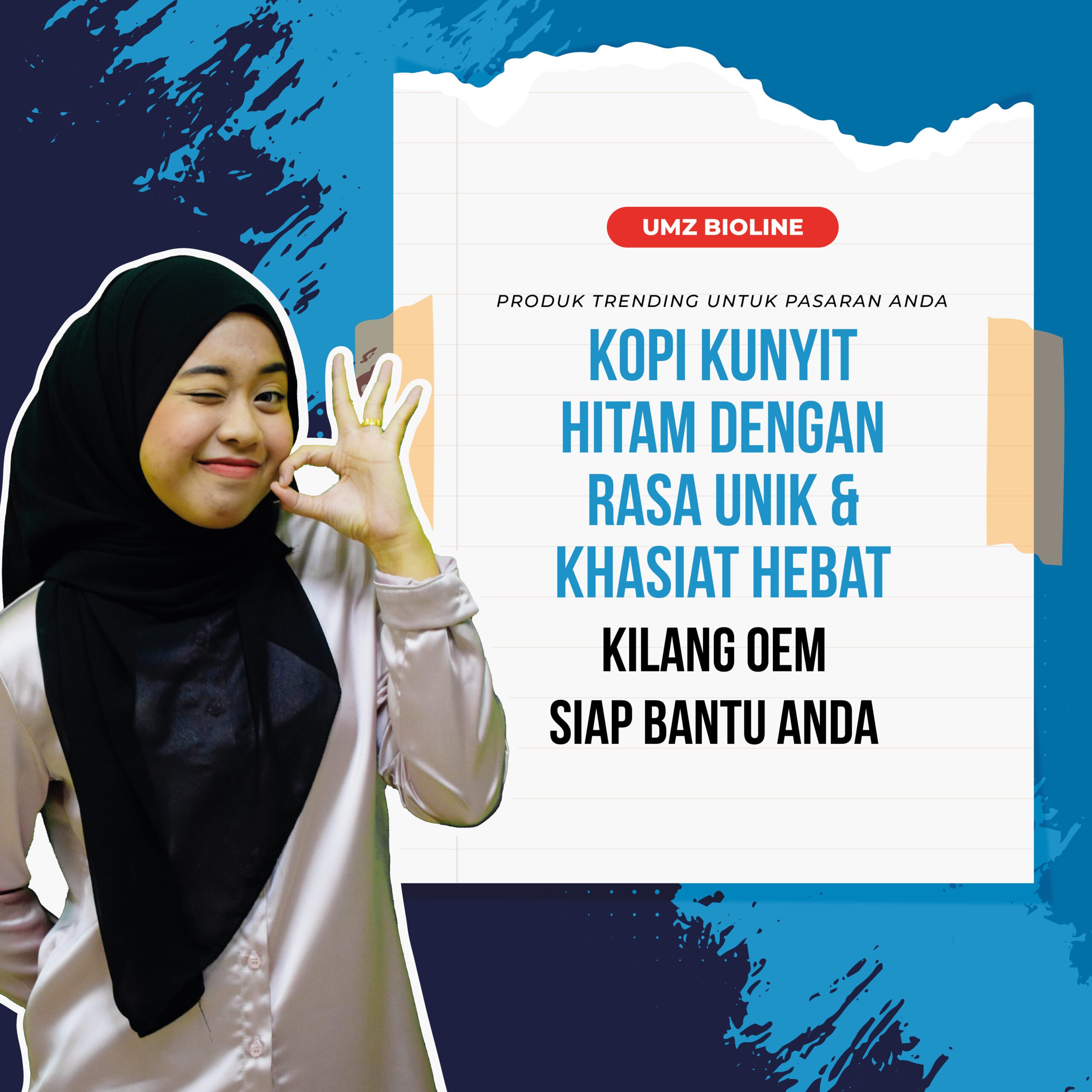 Kopi Kunyit Hitam dengan Rasa Unik & Khasiat Hebat – Kilang OEM Siap Bantu Anda