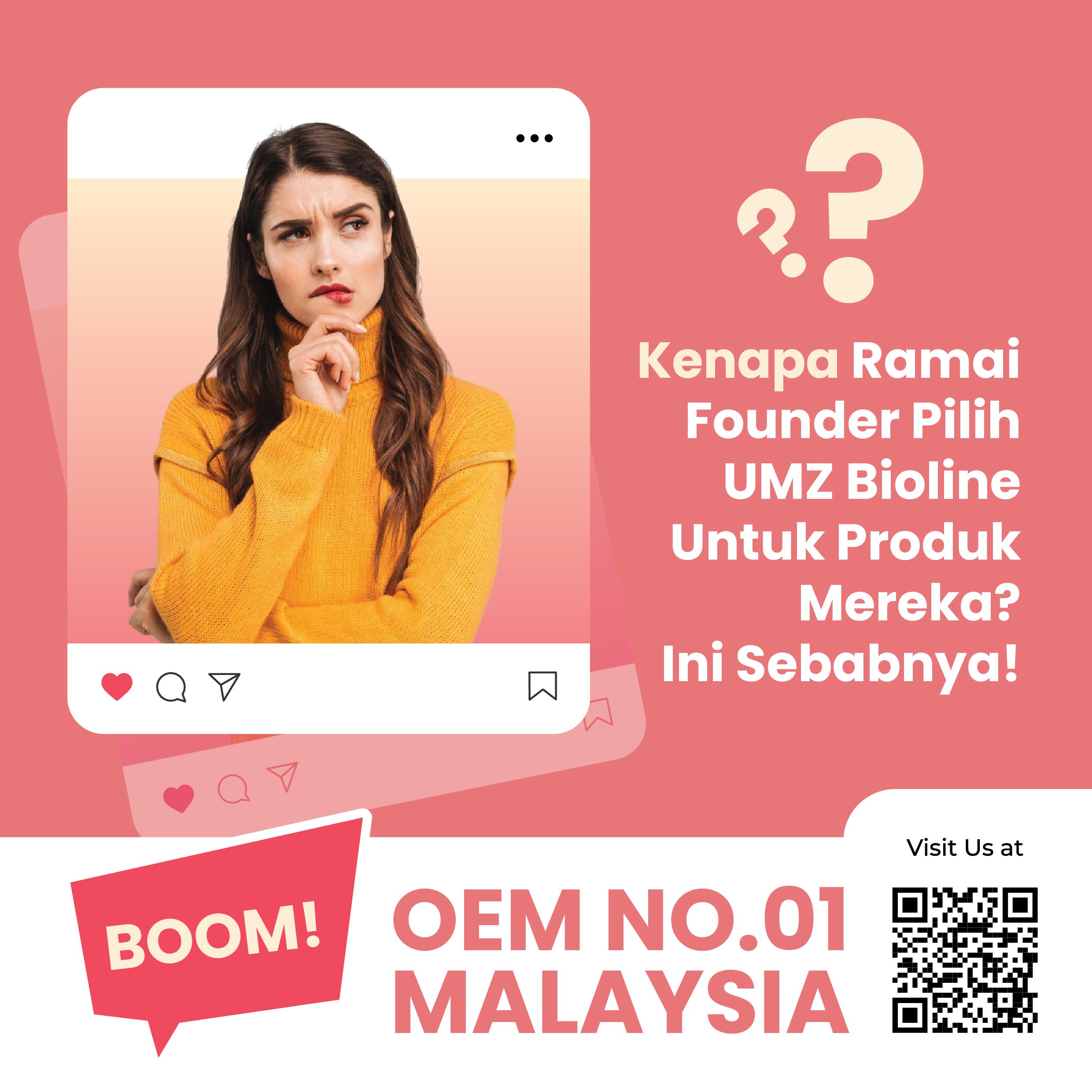 Kenapa Ramai Founder Pilih UMZ Bioline Untuk Produk Mereka? Ini Sebabnya!