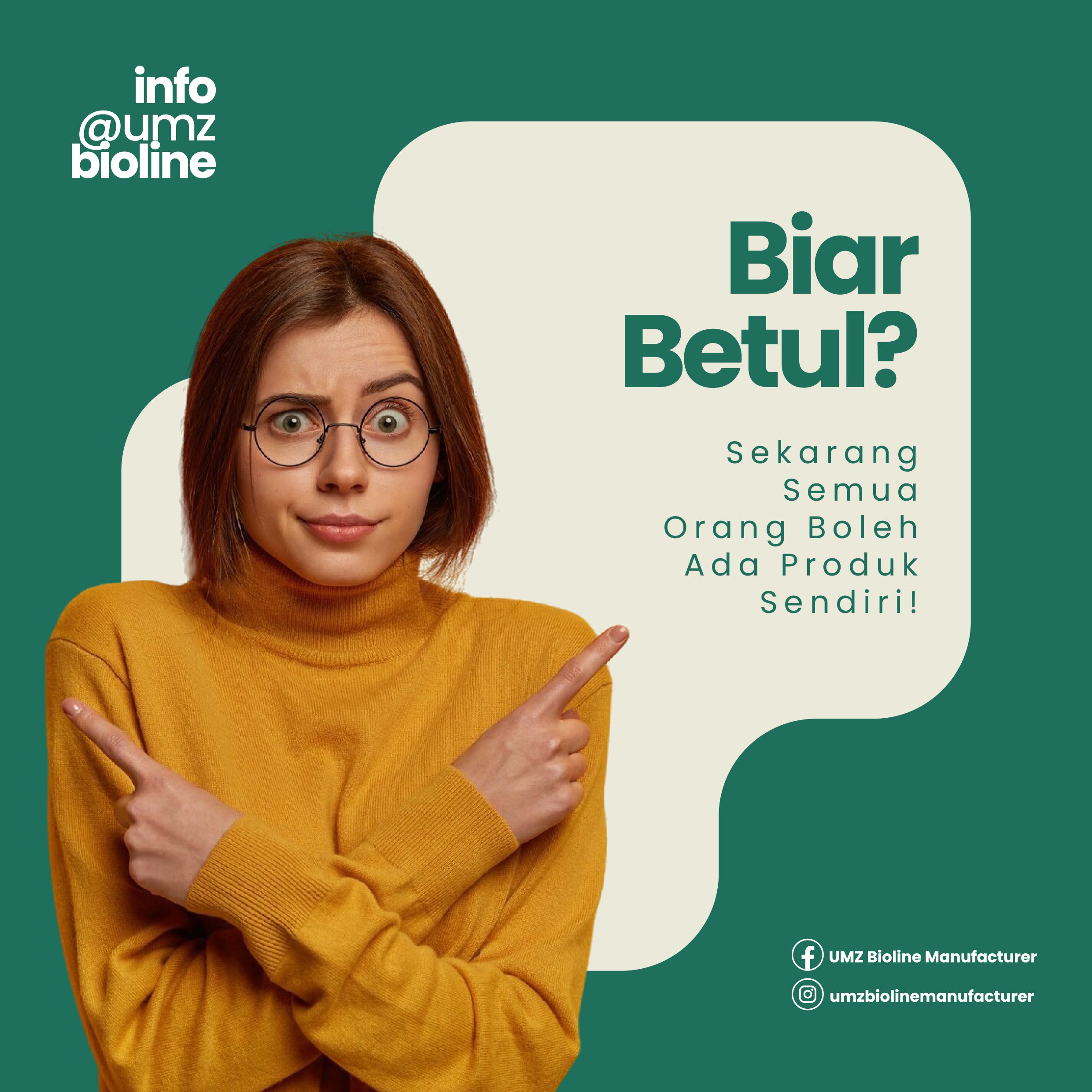 Biar Betul? Sekarang Semua Orang Boleh Ada Produk Sendiri!